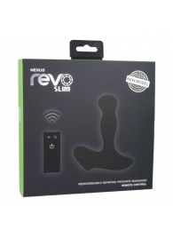 Чёрный перезаряжаемый массажёр предстательной железы NEXUS Revo Slim - Nexus Range - в Ессентуках купить с доставкой
