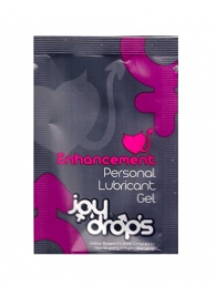 Пробник возбуждющей женской смазки на водной основе JoyDrops Enhancement - 5 мл. - JoyDrops - купить с доставкой в Ессентуках
