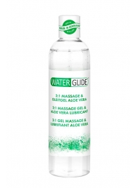 Гель-смазка 2-в-1 MASSAGE   LUBRICANT ALOE VERA - 300 мл. - Waterglide - купить с доставкой в Ессентуках