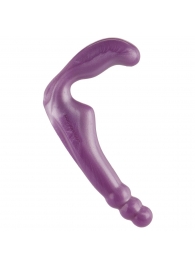 Безремневой фиолетовый страпон из силикона The Gal Pal - 17 см. - Doc Johnson - купить с доставкой в Ессентуках