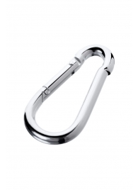 Серебристый карабин TOYFA Metal - ToyFa - купить с доставкой в Ессентуках