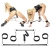 Комплект наручников и наножников с распорками Spread  em Bar and Cuff Set - Pipedream - купить с доставкой в Ессентуках
