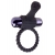 Черное эрекционное виброкольцо Vibrating Silicone Super Ring - Pipedream - в Ессентуках купить с доставкой