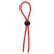 Красное эрекционное лассо с одной бусинкой-утяжкой STRETCHY THICK LASSO - Dream Toys - в Ессентуках купить с доставкой