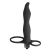 Черная вибронасадка для двойного проникновения Flirtini - 15,9 см. - Lola Games - купить с доставкой в Ессентуках