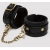 Черные оковы на ноги Bound to You Faux Leather Ankle Cuffs - Fifty Shades of Grey - купить с доставкой в Ессентуках