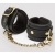 Черные наручники Bound to You Faux Leather Wrist Cuffs - Fifty Shades of Grey - купить с доставкой в Ессентуках