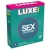 Ребристые презервативы LUXE Royal Sex Machine - 3 шт. - Luxe - купить с доставкой в Ессентуках