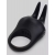 Черное эрекционное виброкольцо Sensation Rechargeable Vibrating Rabbit Love Ring - Fifty Shades of Grey - в Ессентуках купить с доставкой