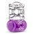 Фиолетовое эрекционное виброкольцо One Night Stand Vibrating C-Ring - Blush Novelties - в Ессентуках купить с доставкой