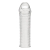 Текстурированная насадка на пенис Clear Textured Penis Enhancing Sleeve Extension - 16,5 см. - BlueLine - в Ессентуках купить с доставкой