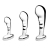 Набор из 3 стальных стимуляторов простаты Stainless Steel P-spot Training Set - b-Vibe - в Ессентуках купить с доставкой