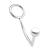 Кольцо на пенис с анальным стимулятором Stainless Steel Anal Hook   Cock Ring - BlueLine - в Ессентуках купить с доставкой