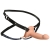 Телесный полый страпон на черных регулируемых ремешках 2’’ Erection Smooth Silicone Penis Sheath - XR Brands - купить с доставкой в Ессентуках