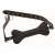 Черный кляп в форме косточки Hound Adjustable Dog Bone Gag - XR Brands - купить с доставкой в Ессентуках