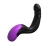 Черно-фиолетовый вибромассажёр простаты Hyper-Pulse P-Spot Massager - Pipedream - в Ессентуках купить с доставкой