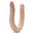 Телесный двусторонний фаллоимитатор 16.5 Inch Double Dong - 41,9 см. - Blush Novelties