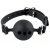 Силиконовый кляп-шар с отверстиями для дыхания Silicone Breathable Ball Gag Small - Pipedream - купить с доставкой в Ессентуках