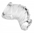 Насадка для ограничения эрекции Detained Soft Body Chastity Cage - XR Brands - купить с доставкой в Ессентуках