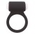 Чёрное эрекционное виброкольцо LIT-UP SILICONE STIMU RING 3 BLACK - Dream Toys - в Ессентуках купить с доставкой