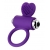 Фиолетовое виброкольцо с ресничками JOS PERY - JOS - в Ессентуках купить с доставкой