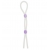 Прозрачное эрекционное кольцо-лассо SILICONE LASSO COCK RING DUAL BEADS - NMC - в Ессентуках купить с доставкой