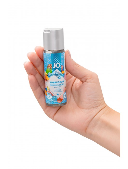 Смазка на водной основе Candy Shop Bubblegum с ароматом жвачки - 60 мл. - System JO - купить с доставкой в Ессентуках