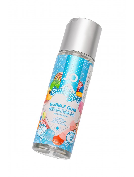Смазка на водной основе Candy Shop Bubblegum с ароматом жвачки - 60 мл. - System JO - купить с доставкой в Ессентуках