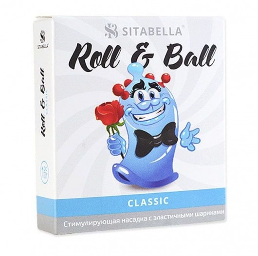 стимулирующий презерватив-насадка Roll   Ball Classic - Sitabella - купить с доставкой в Ессентуках