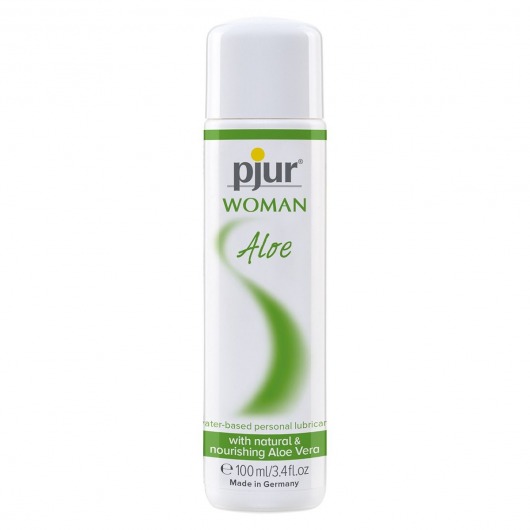 Лубрикант на водной основе pjur WOMAN Aloe - 100 мл. - Pjur - купить с доставкой в Ессентуках