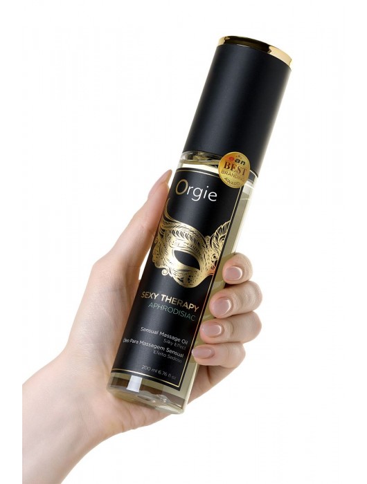 Минеральное массажное масло Orgie Sexy Therapy Afrodisiac - 200 мл. - ORGIE - купить с доставкой в Ессентуках