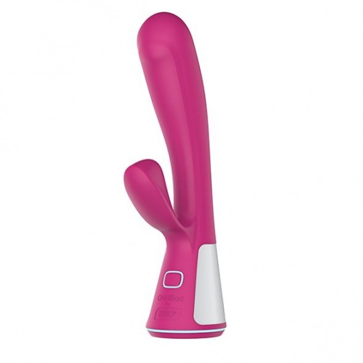 Розовый интерактивный вибратор Kiiroo Ohmibod Fuse - 18 см. - Kiiroo