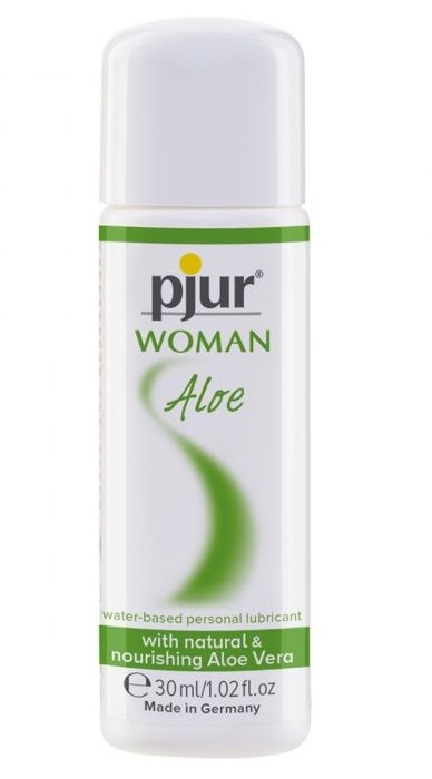 Лубрикант на водной основе pjur WOMAN Aloe - 30 мл. - Pjur - купить с доставкой в Ессентуках