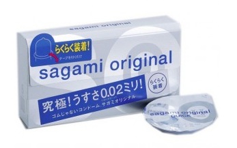 Ультратонкие презервативы Sagami Original QUICK - 6 шт. - Sagami - купить с доставкой в Ессентуках