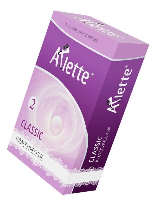 Классические презервативы Arlette Classic - 6 шт. - Arlette - купить с доставкой в Ессентуках