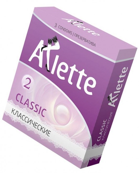 Классические презервативы Arlette Classic - 3 шт. - Arlette - купить с доставкой в Ессентуках