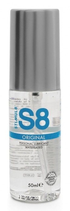 Универсальный лубрикант на водной осноdе S8 Original Lube - 50 мл. - Stimul8 - купить с доставкой в Ессентуках