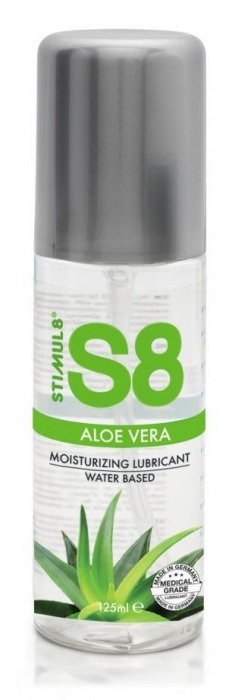 Лубрикант на водной основе S8 Aloe Vera Lube - 125 мл. - Stimul8 - купить с доставкой в Ессентуках