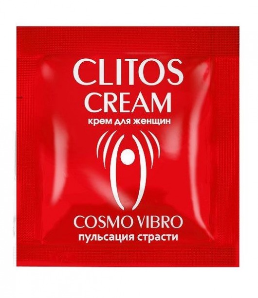 Пробник возбуждающего крема для женщин Clitos Cream - 1,5 гр. - Биоритм - купить с доставкой в Ессентуках