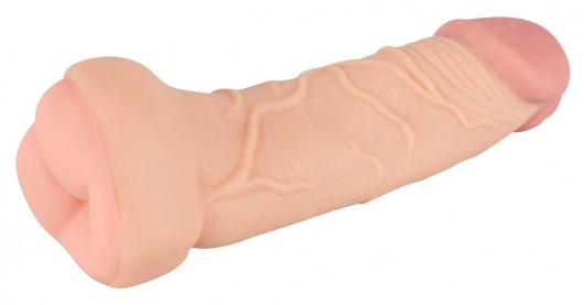 Телесная насадка-мастурбатор 2-in-1 Extension Masturbator - 21 см. - Orion - в Ессентуках купить с доставкой