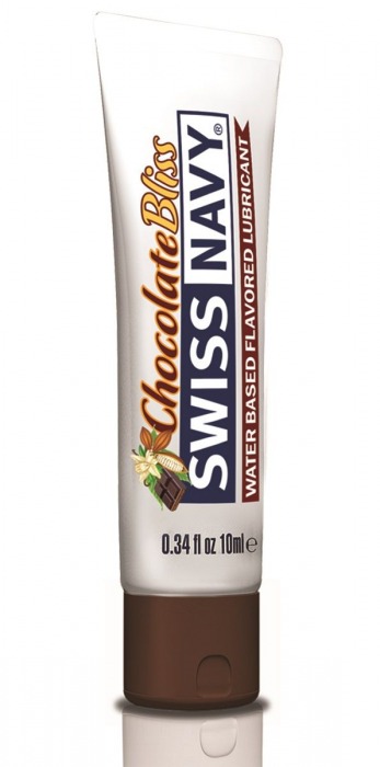 Лубрикант с ароматом шоколада Swiss Navy Chocolate Bliss Lube - 10 мл. - Swiss navy - купить с доставкой в Ессентуках