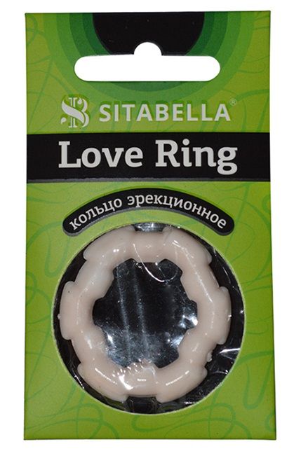 Фигурное эрекционное кольцо из киберкожи - Sitabella - в Ессентуках купить с доставкой