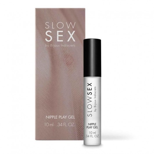 Возбуждающий гель для сосков Slow Sex Nipple Play Gel - 10 мл. - Bijoux Indiscrets - купить с доставкой в Ессентуках