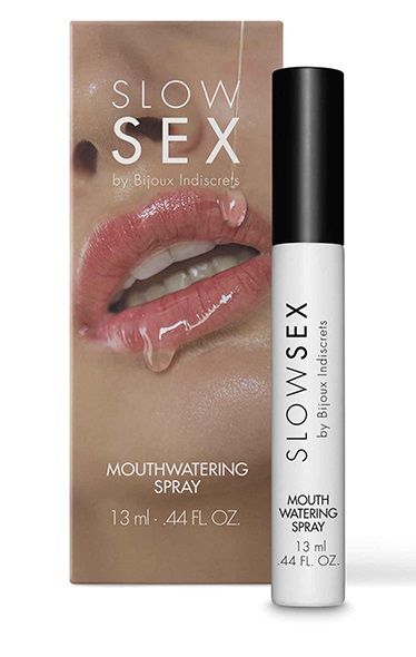 Спрей для усиления слюноотделения Slow Sex Mouthwatering Spray - 13 мл. - Bijoux Indiscrets - купить с доставкой в Ессентуках