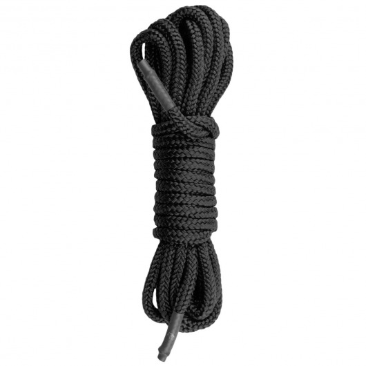 Черная веревка для бондажа Easytoys Bondage Rope - 5 м. - Easy toys - купить с доставкой в Ессентуках