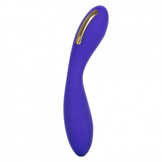 Фиолетовый вибратор с электростимуляцией Intimate E-Stimulator Wand - 21,5 см. - California Exotic Novelties - купить с доставкой в Ессентуках