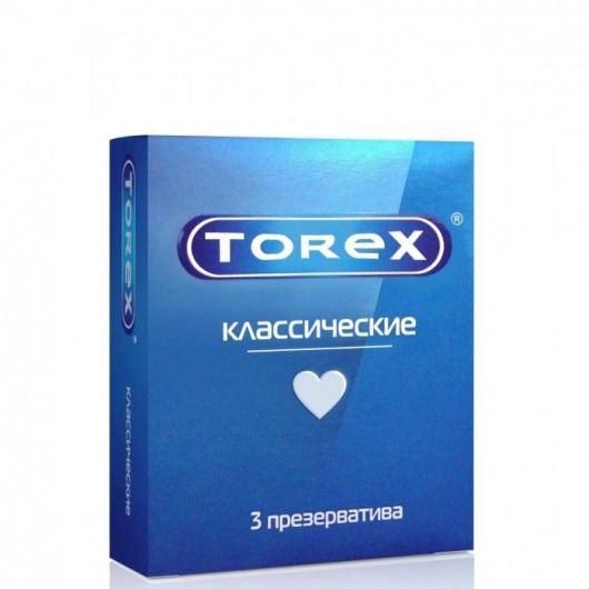 Гладкие презервативы Torex  Классические  - 3 шт. - Torex - купить с доставкой в Ессентуках