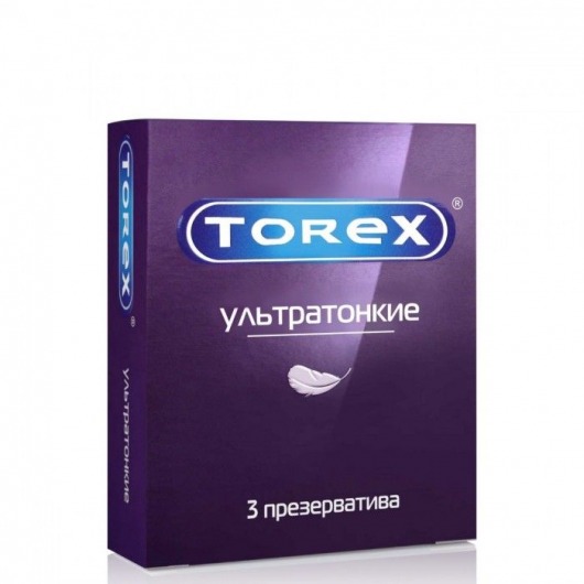 Презервативы Torex  Ультратонкие  - 3 шт. - Torex - купить с доставкой в Ессентуках