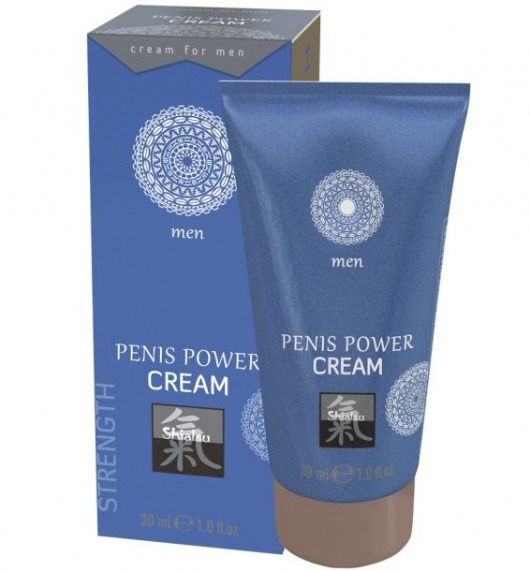 Возбуждающий крем для мужчин Penis Power Cream - 30 мл. - Shiatsu - купить с доставкой в Ессентуках