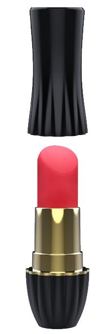 Клиторальный стимулятор-помада LIPSTICK - 9,3 см. - Dream Toys - купить с доставкой в Ессентуках